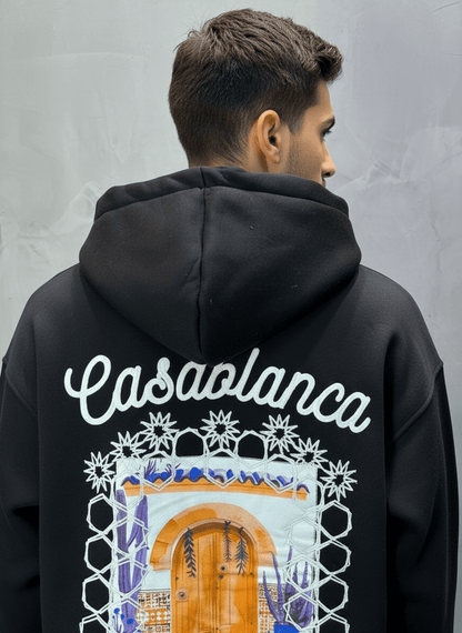 HOODIE CASABLANCA NOIR 7854 - ZG PREMIUM