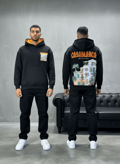 HOODIE CASABLANCA NOIR 7859 - ZG PREMIUM