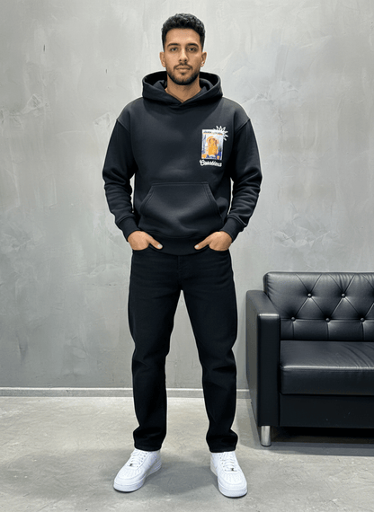 HOODIE CASABLANCA NOIR 7854 - ZG PREMIUM