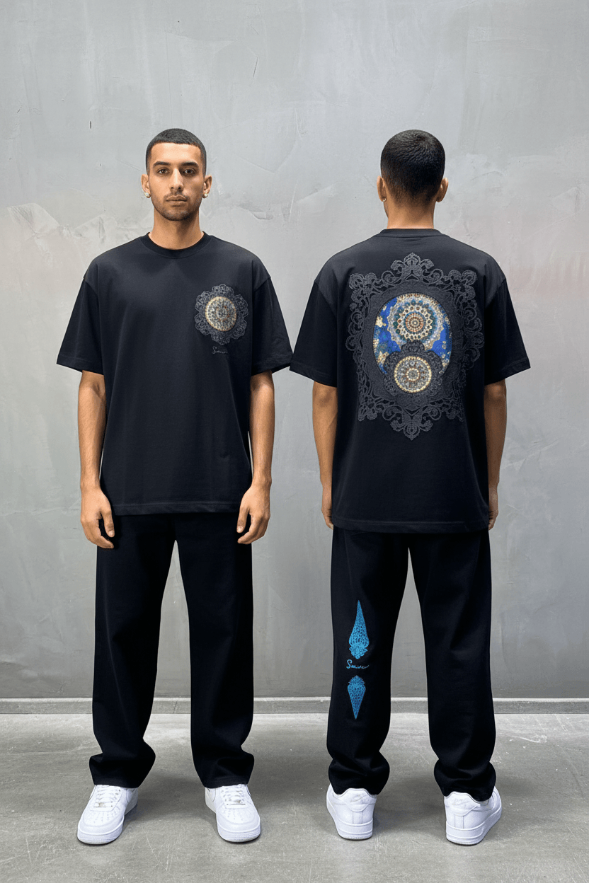 T-Shirt Oversize Noir 5098