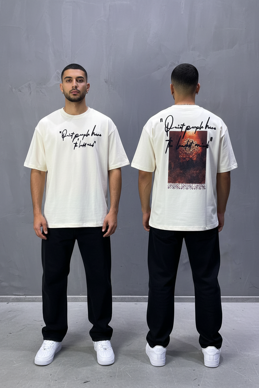 T-Shirt Oversize Beige Urbanity 5116