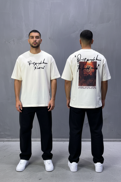 T-Shirt Oversize Beige Urbanity 5116