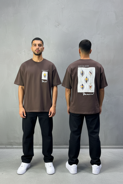 T-Shirt Oversize Brown Urbanity 5120