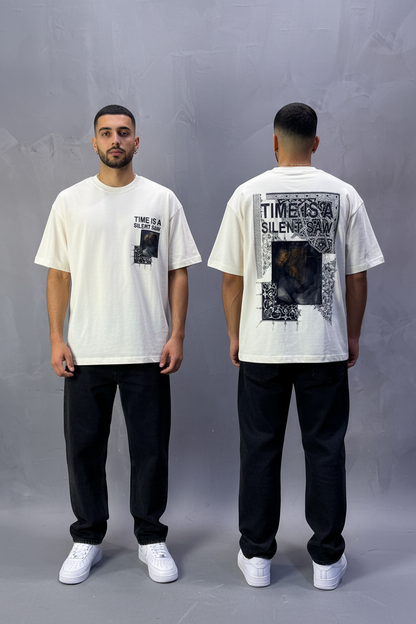 T-Shirt Oversize Beige Urbanity 5101