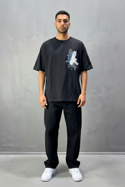 T-shirt Oversize Noir 5127