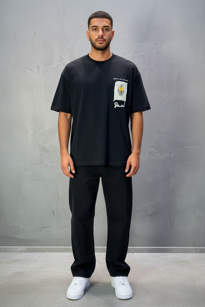 T-Shirt Oversize Noir Urbanity 5120