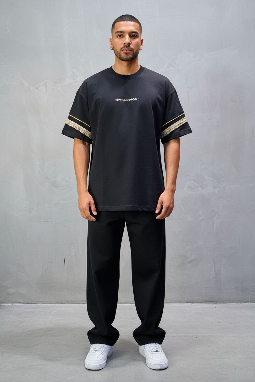 T-Shirt Noir Bvolution 5072