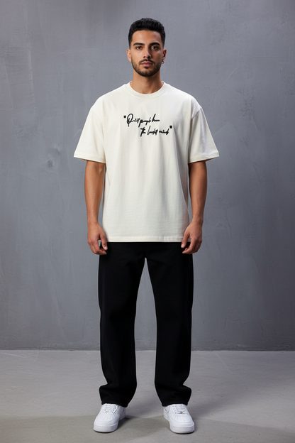 T-Shirt Oversize Beige Urbanity 5116
