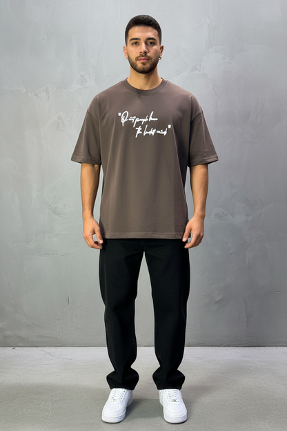 T-Shirt Oversize Brown Urbanity 5116