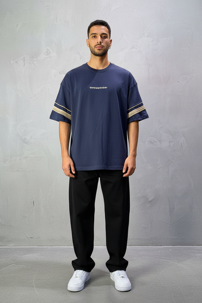 T-Shirt Navy Blue Bvolution 5072