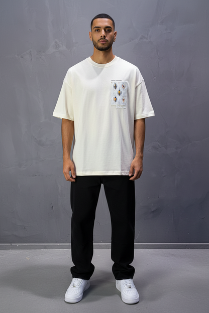 T-Shirt Oversize Beige Urbanity 5120