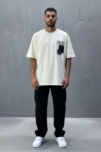 T-Shirt Oversize Beige Urbanity 5101