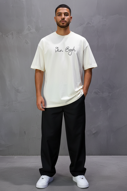 T-Shirt Oversize beige Van Gogh 5060