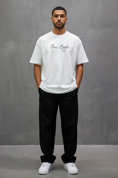 T-Shirt Oversize blanc Van Gogh 5060