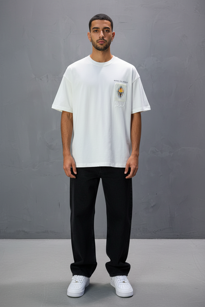 T-Shirt Oversize Blanc Urbanity 5120