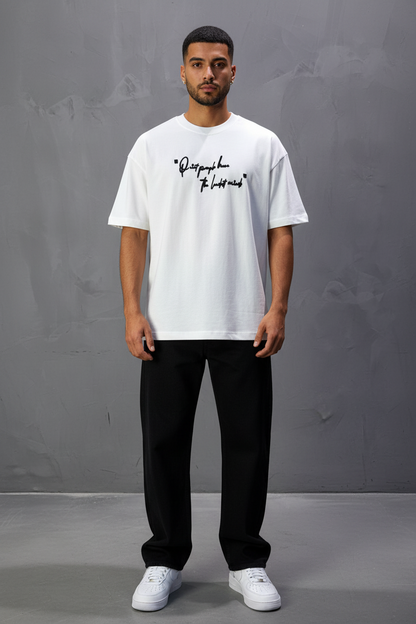 T-Shirt Oversize Blanc Urbanity 5116