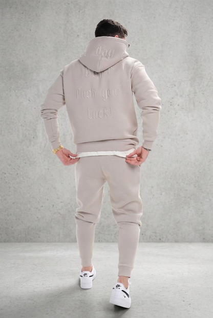 Ensemble jogging homme gris clair 6079