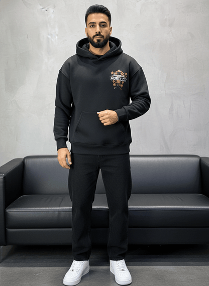 HOODIE MOROCCO BLACK 7860 - ZG PREMIUM