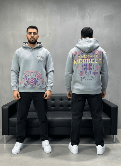 HOODIE MOROCCO GRIS 7860 - ZG PREMIUM