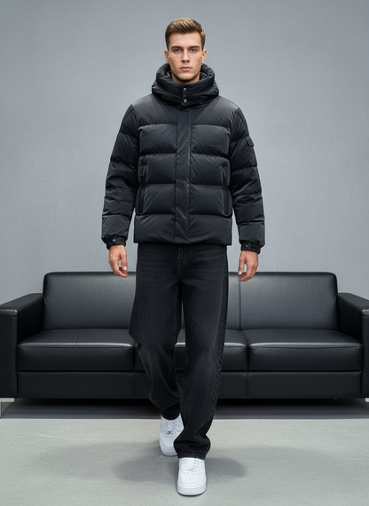 PUFFER JACKET BLACK 1021