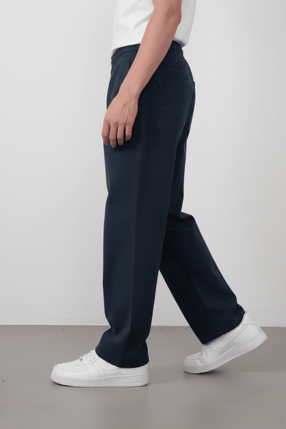 Pantalon Marrakech Large Bleu Marine 2439 - ZG PREMIUM