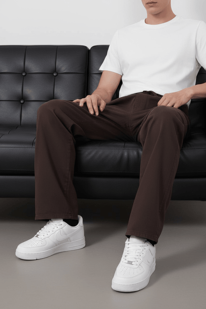 Pantalon Marrakech Large maron 2439 - ZG PREMIUM