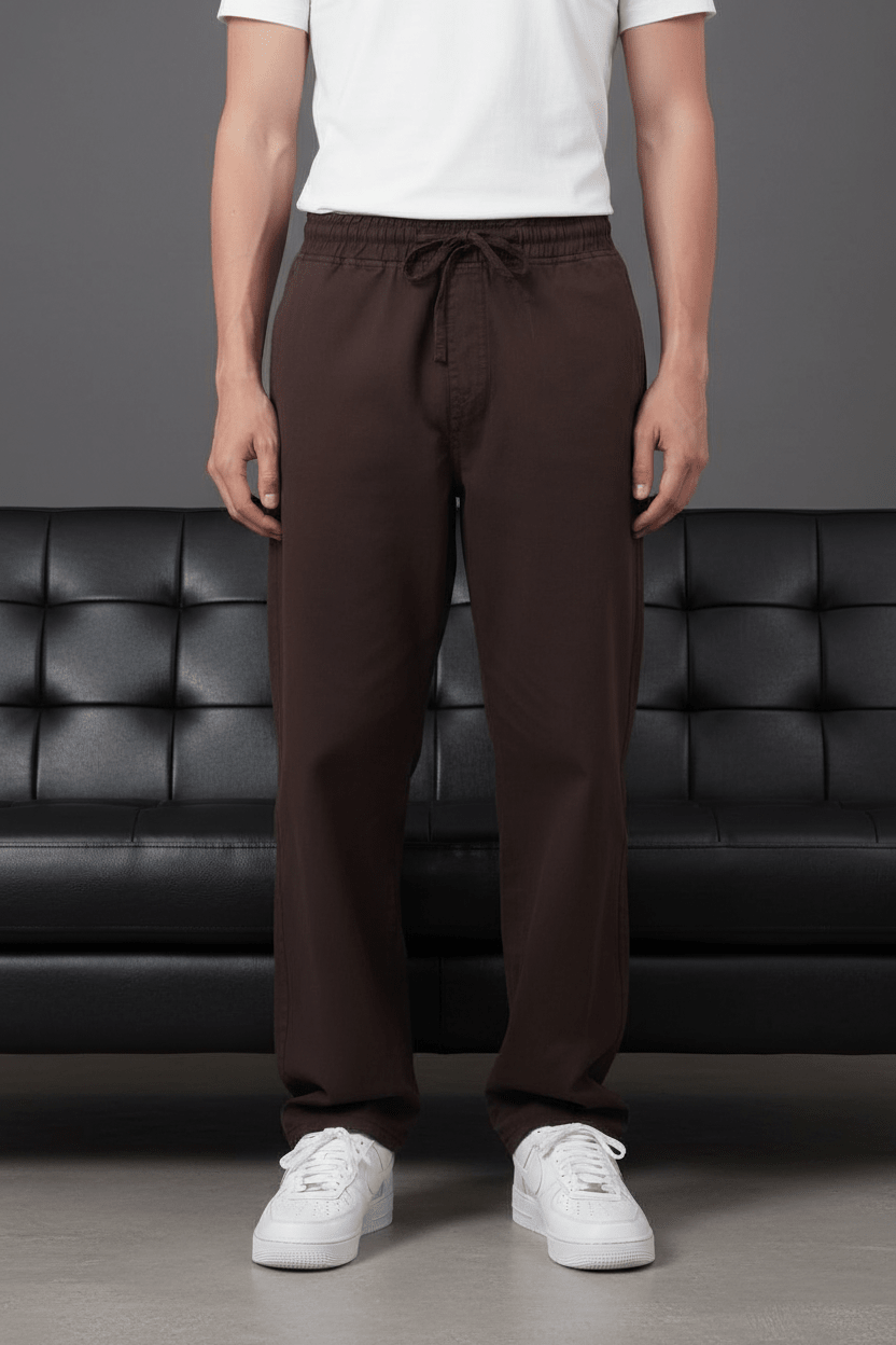 Pantalon Marrakech Large maron 2439 - ZG PREMIUM