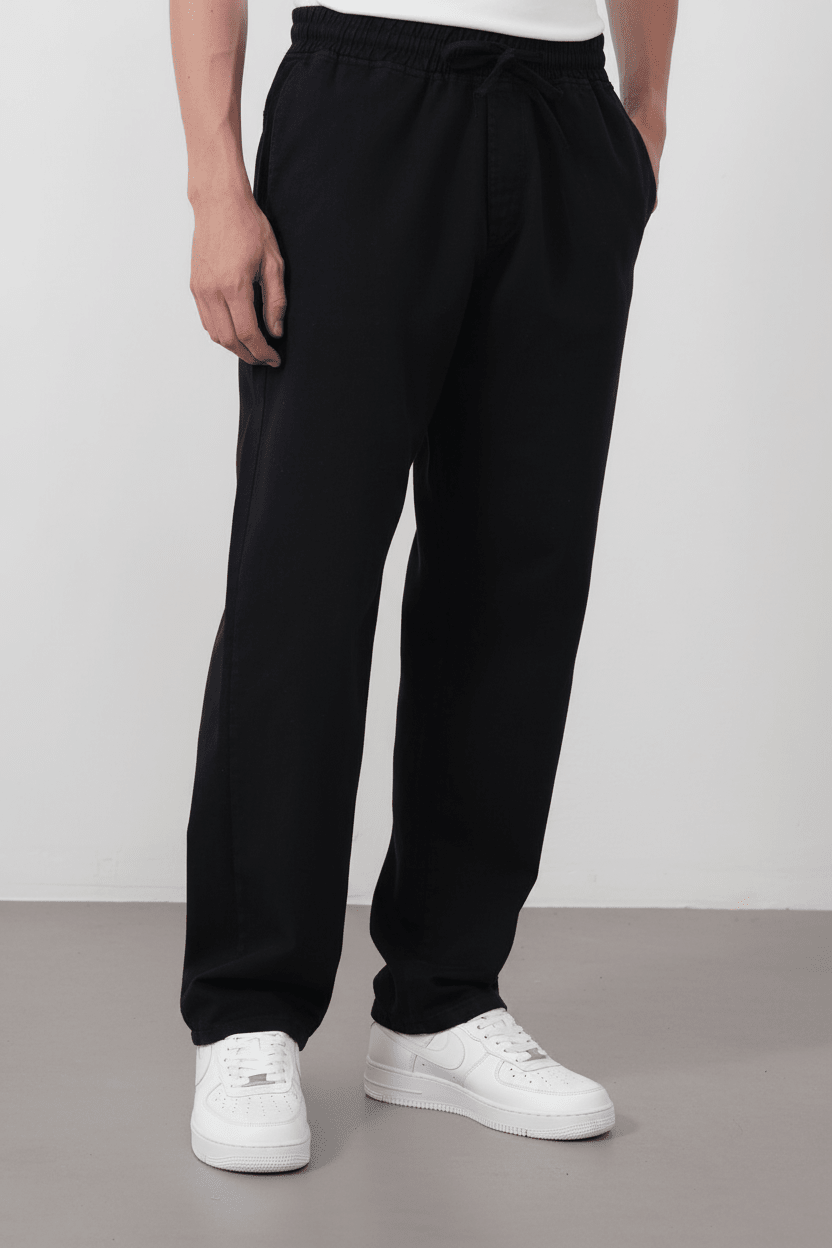 Pantalon Marrakech Large noir 2439 - ZG PREMIUM