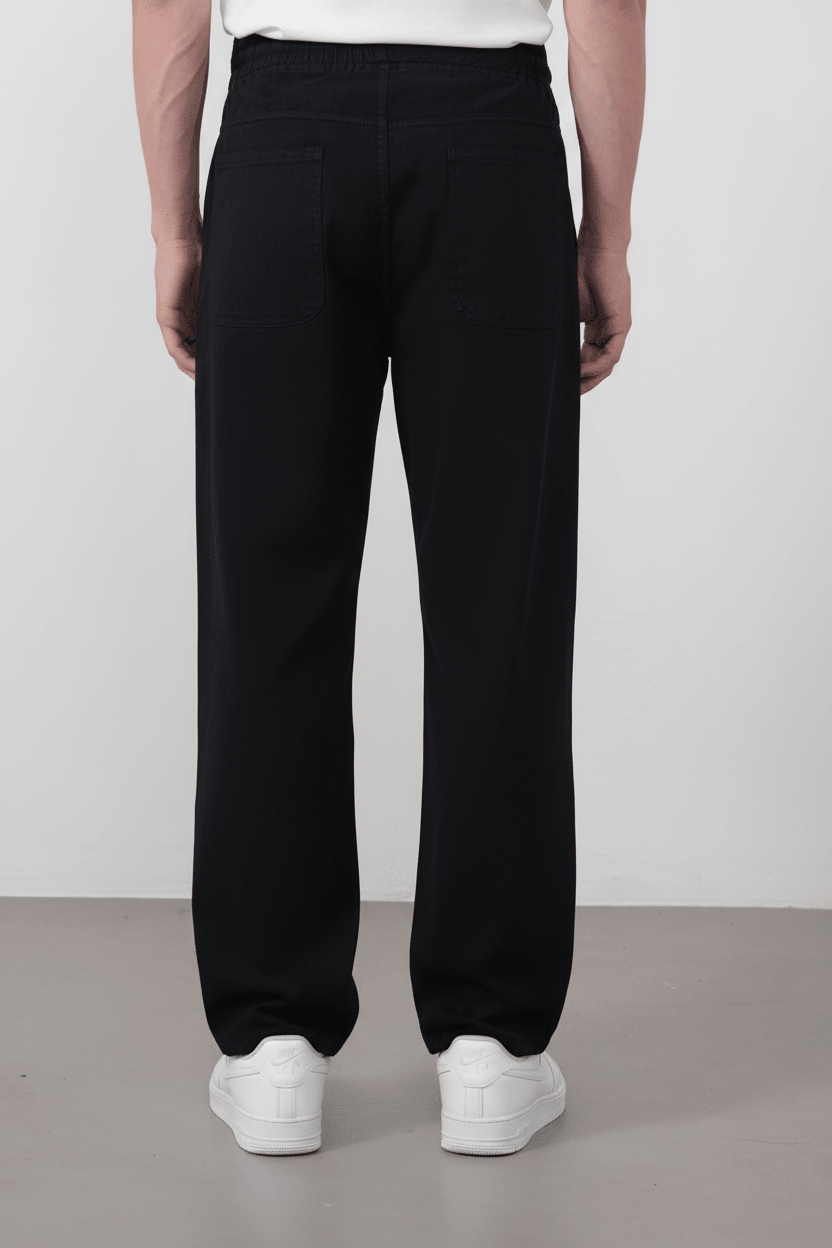 Pantalon Marrakech Large noir 2439 - ZG PREMIUM