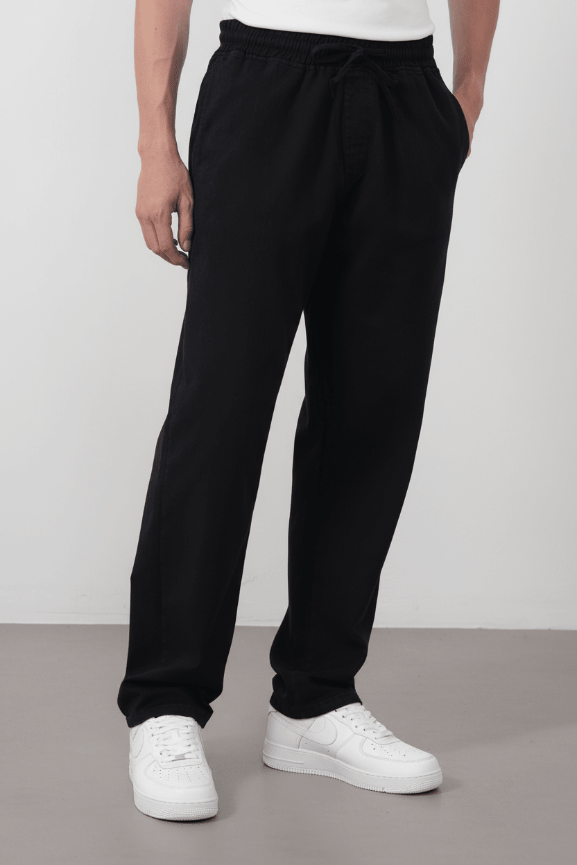 Pantalon Marrakech Large noir 2439 - ZG PREMIUM