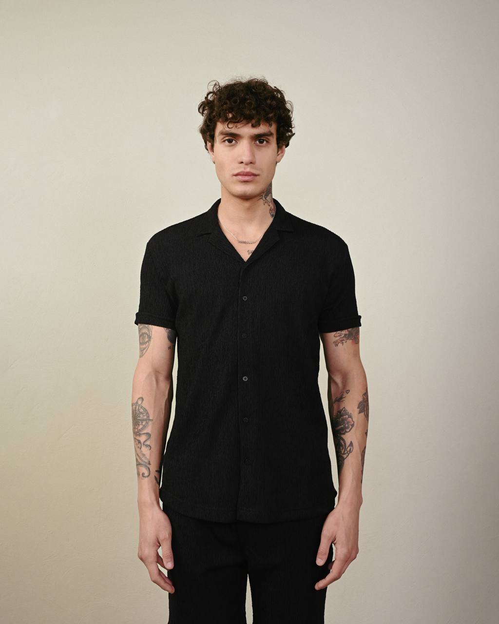 CHEMISE MARRAKECH BLACK GML 921