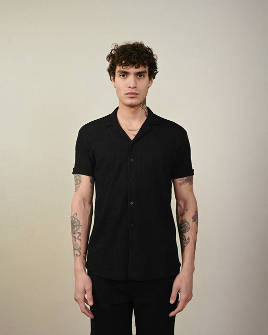 CHEMISE MARRAKECH BLACK GML 921