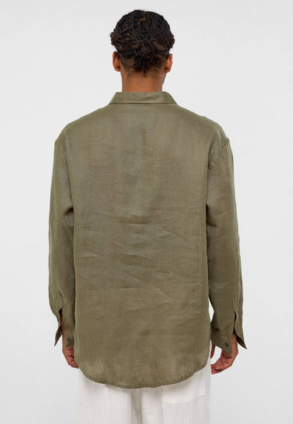 CHEMISE MARRAKECH GREEN 4026