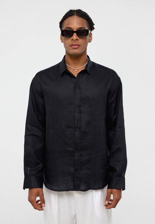 CHEMISE MARRAKECH BLACK 4026