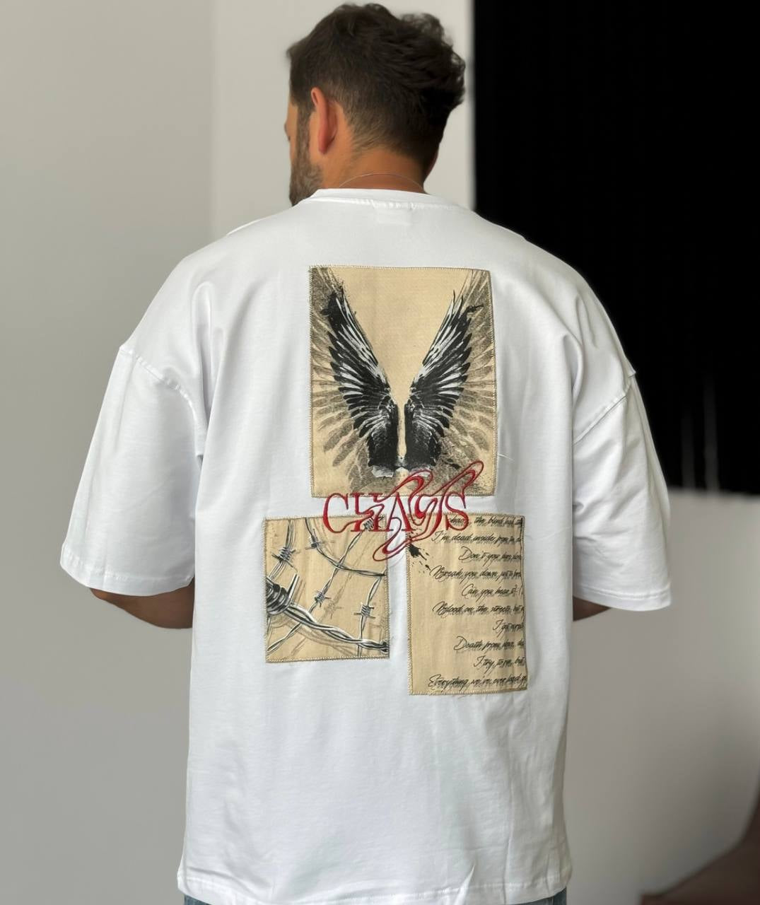 T SHIRT OVERSIZE RESPIRE WHITE 4211