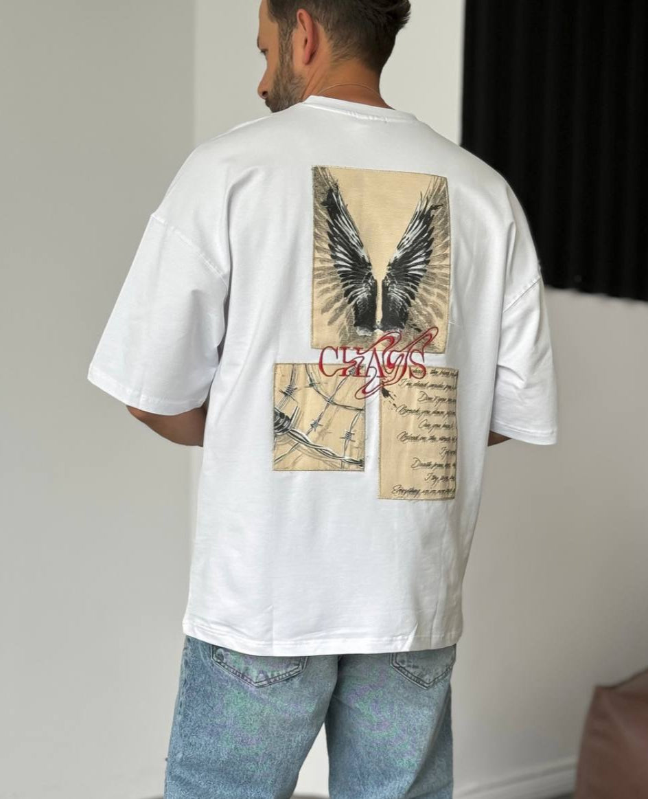 T SHIRT OVERSIZE RESPIRE WHITE 4211