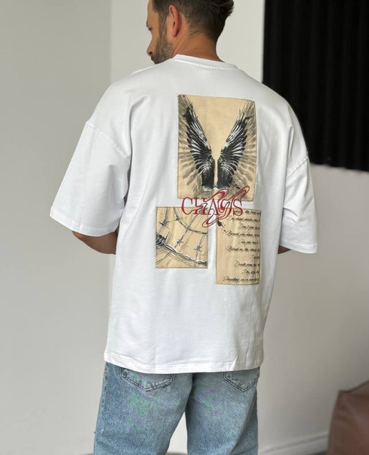 T SHIRT OVERSIZE RESPIRE WHITE 4211