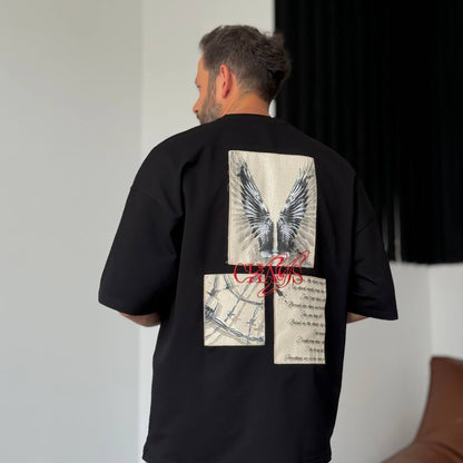 T SHIRT OVERSIZE RESPIRE BLACK 4211