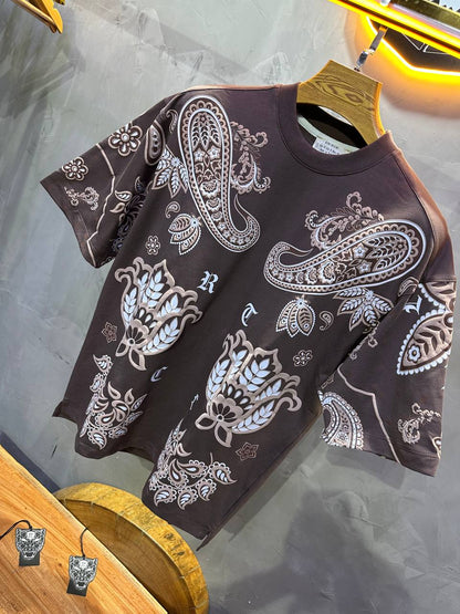 T-SHIRT RETRO BRWN 2524