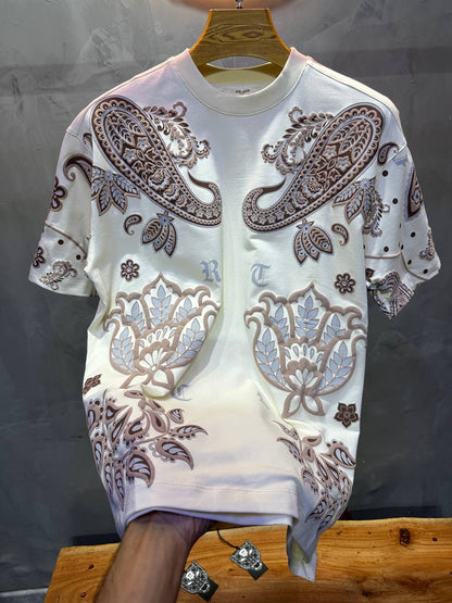 T-SHIRT RETRO BEIGE 2524