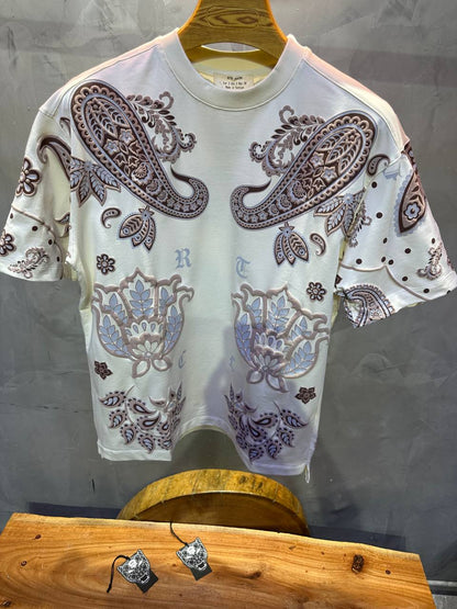 T-SHIRT RETRO BEIGE 2524