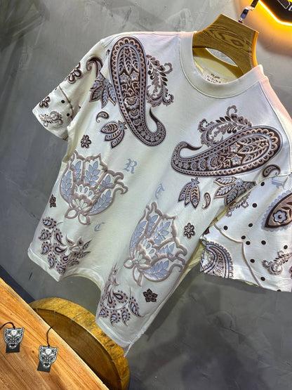T-SHIRT RETRO BEIGE 2524