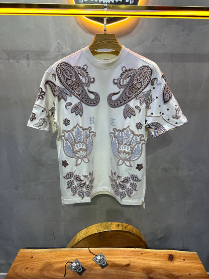 T-SHIRT RETRO BEIGE 2524
