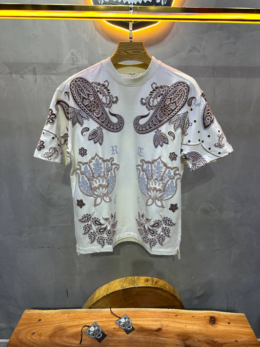 T-SHIRT RETRO BEIGE 2524