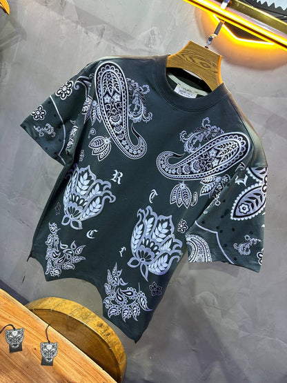 T-SHIRT RETRO GREEN 2524