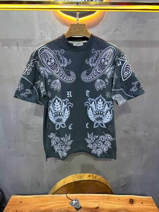 T-SHIRT RETRO GREEN 2524