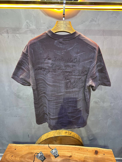 T-SHIRT RETRO BROWN 2532
