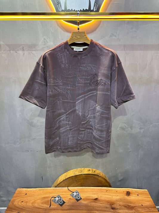 T-SHIRT RETRO BROWN 2532