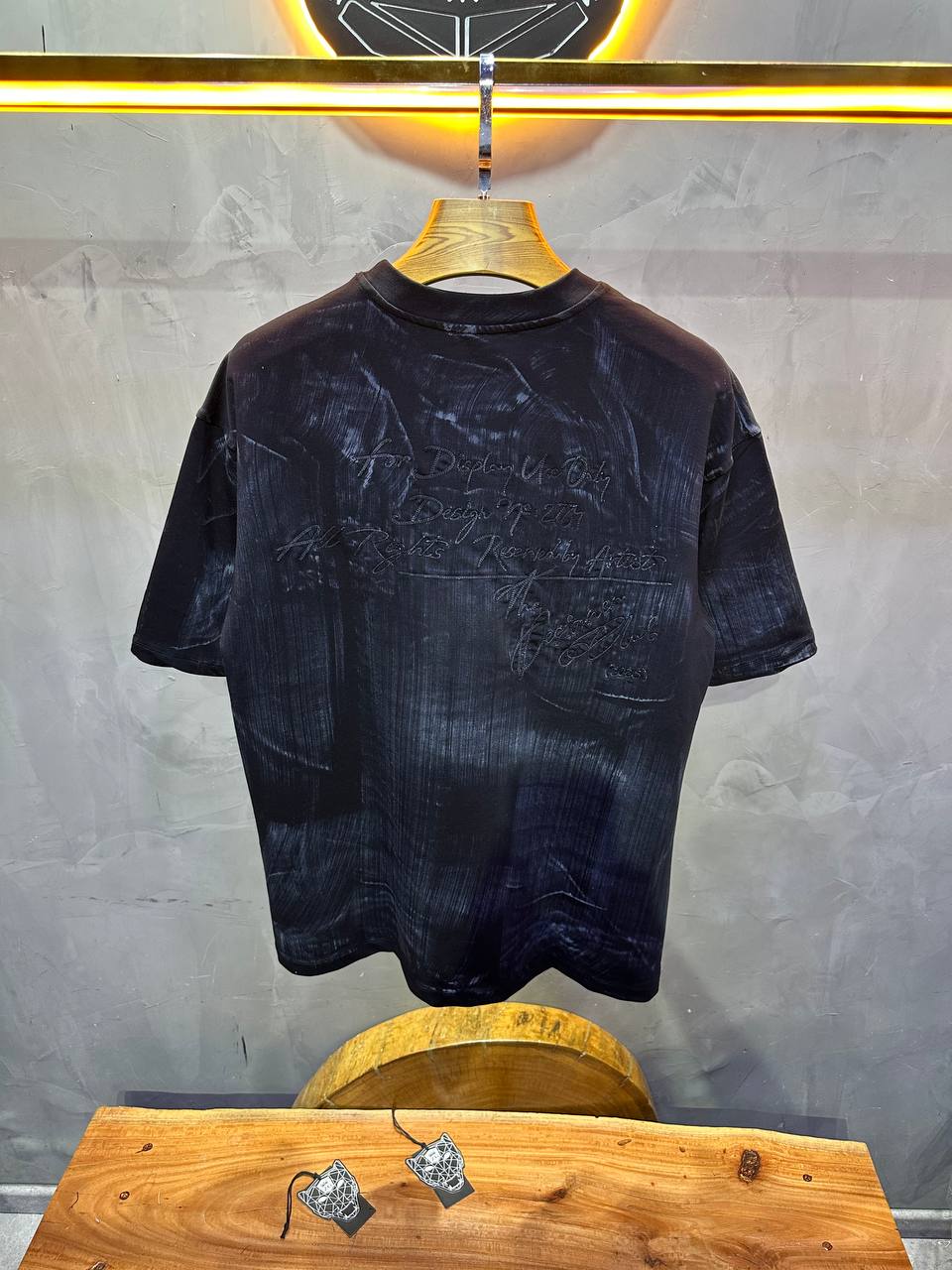 T-SHIRT RETRO BLACK 2532
