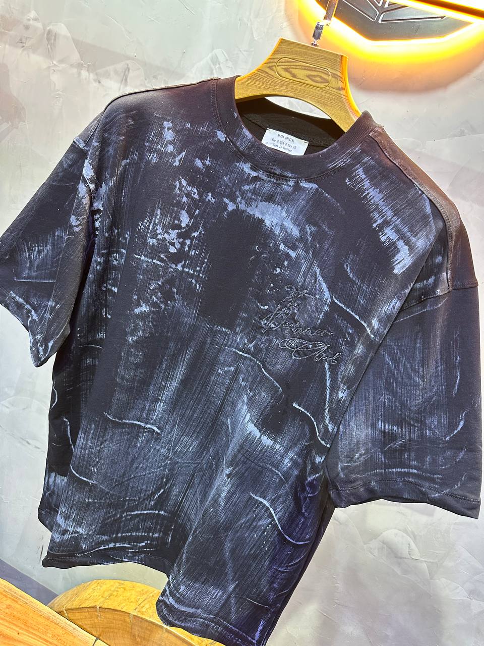 T-SHIRT RETRO BLACK 2532